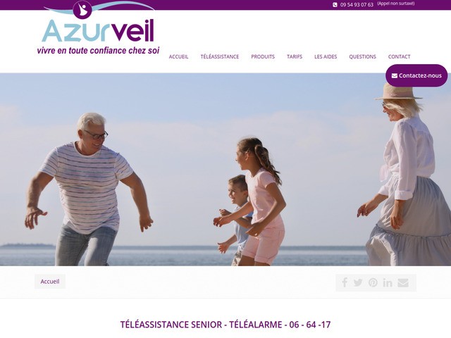 Téléassistance 64-17 - Azurveil