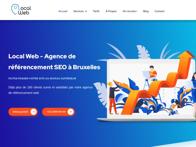 Agence de référencement naturel : local web