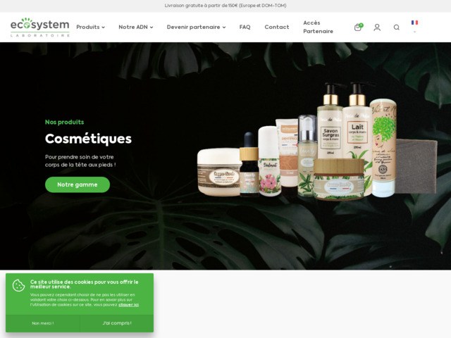 Ecosystem Laboratoire, un laboratoire franais de complments alimentaires naturels