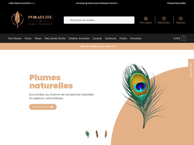 Plumes naturelles