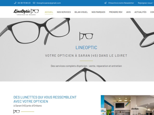 Lineoptic, opticien à Saran (45) dans le Loiret