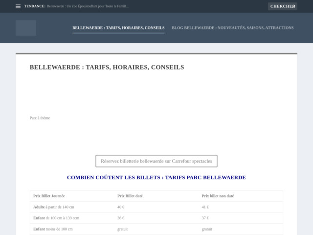 Bellewaerde, parc d'attraction