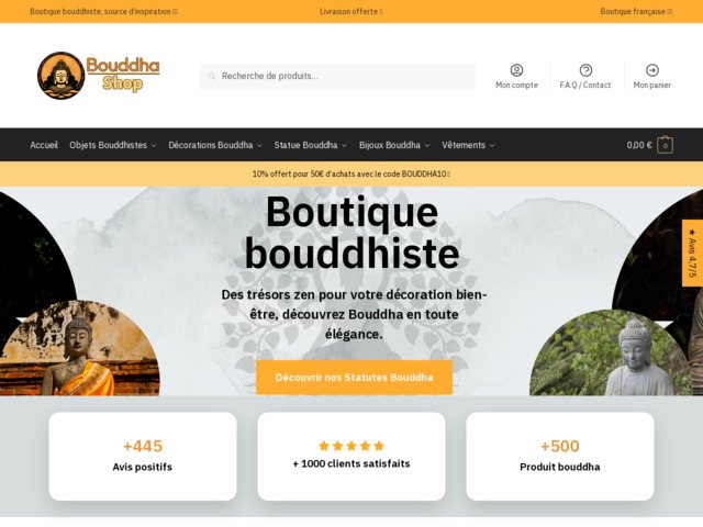 Boutique bouddhiste
