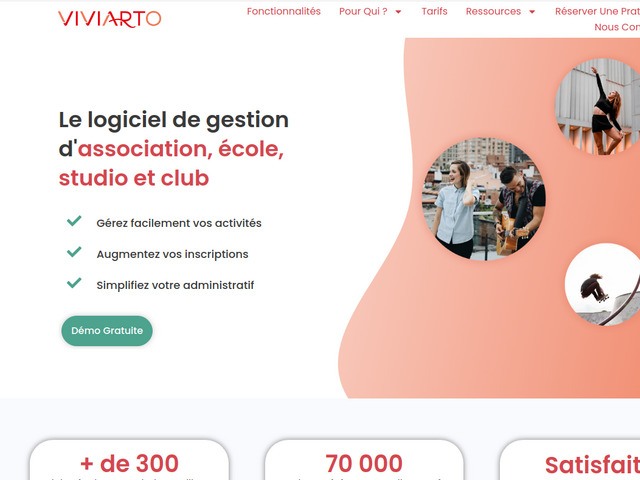 Logiciel de gestion d'association artistique : danse, thtre, musique..