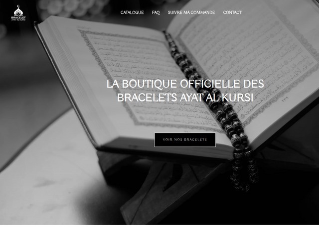 Bracelet Ayat Al Kursi | Vos accessoires symboliques du Coran