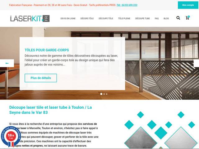 Magasin de laser industriel