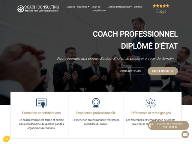 Coach professionnel à Bruxelles