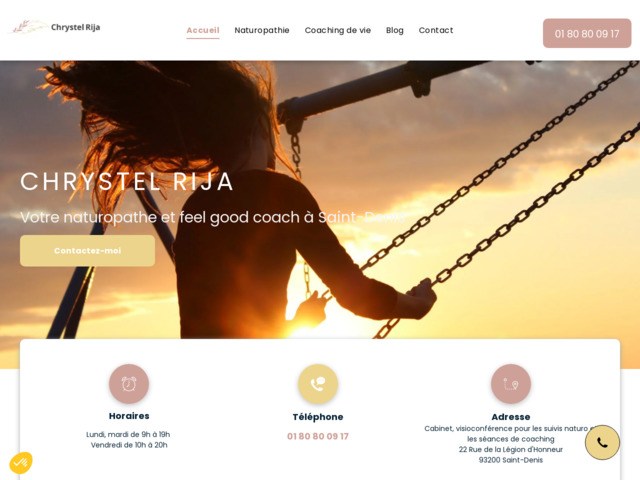 Coach de vie à Saint-Denis - Chrystel Rija