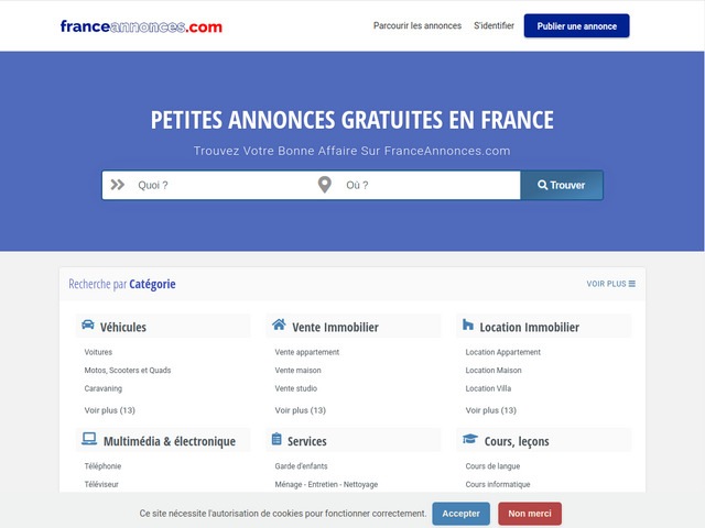 Petites annonces en France