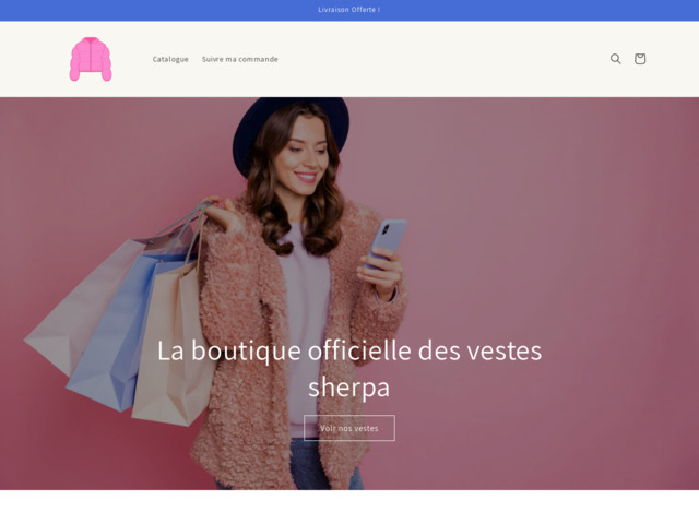 La boutique de la veste sherpa