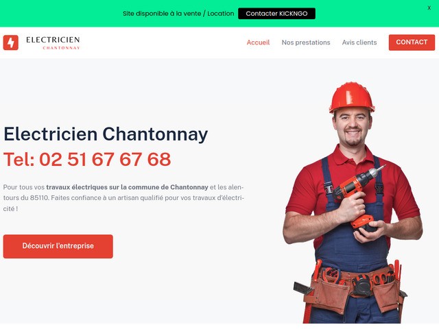 Electricien chantonnay