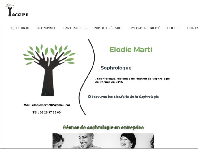 Elodie Marti, sophrologue