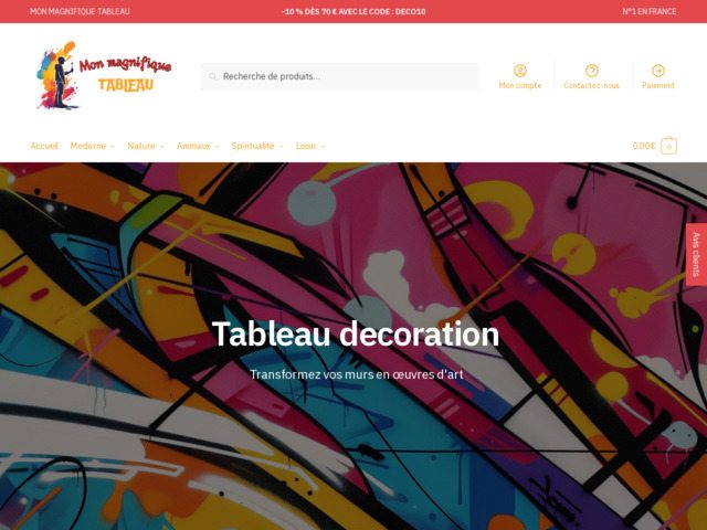 Tableau decoration