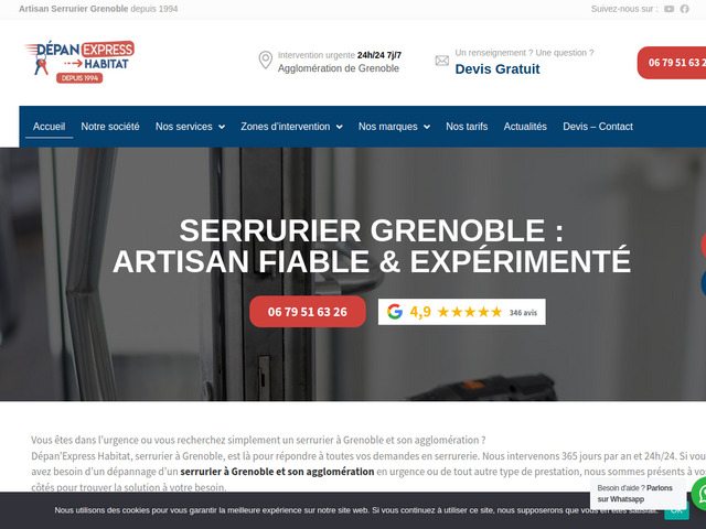 Serrurier Grenoble