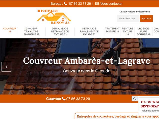 Couvreur Bordeaux 33