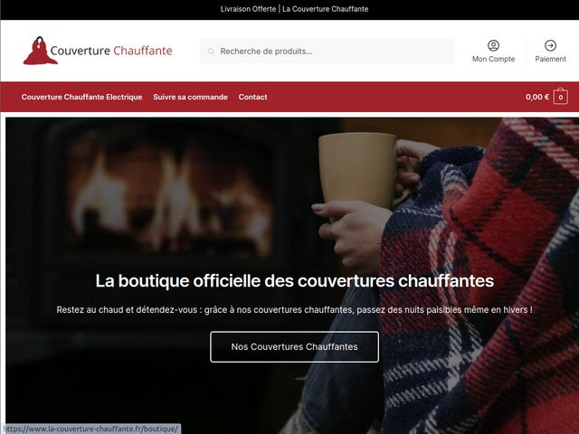 La couverture chauffante