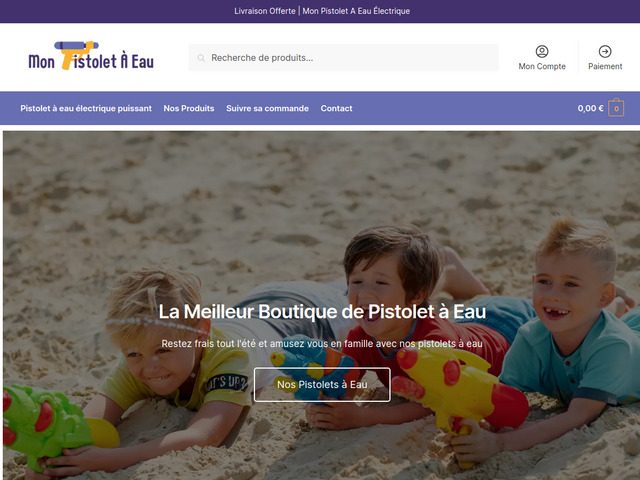 Mon pistolet  eau lectrique