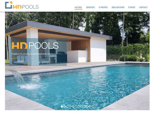 HD Pools pour votre projet de construction de piscine en Belgique