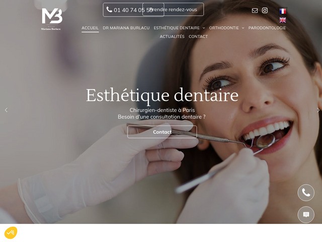 Traitement Invisalign à Paris - Dr Mariana Burlacu