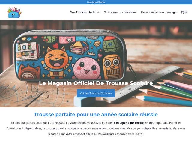 Trousse scolaire