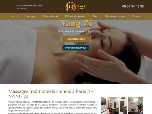 Salon de massage à paris 75003