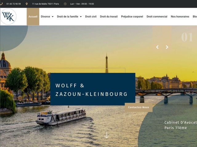 Avocat en droit du travail  paris 11me