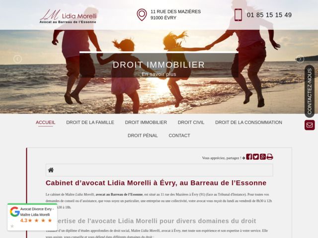 Avocate en droit pénal à Evry,