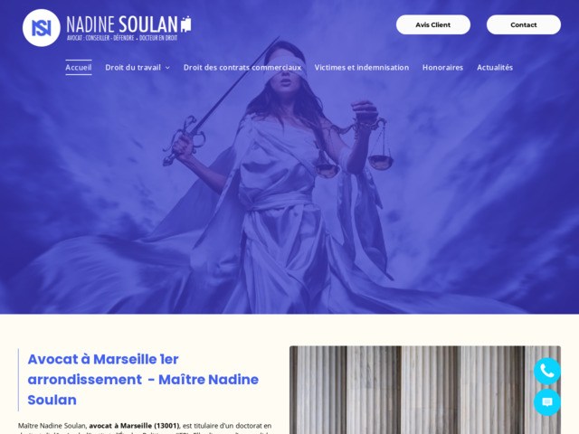 Maître Nadine Soulan, avocat à Marseille 1er