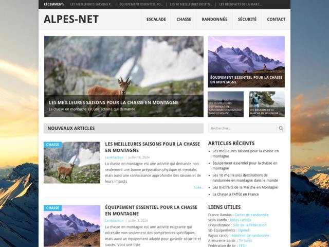 Vacances dans les Alpes