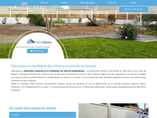 Fabricant de portail et clôture en Gironde, Bordeaux