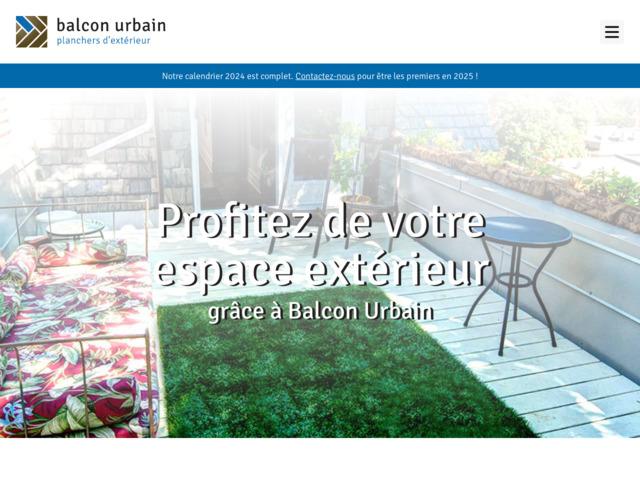 Balcon urbain – patios et terrasses – construction et design