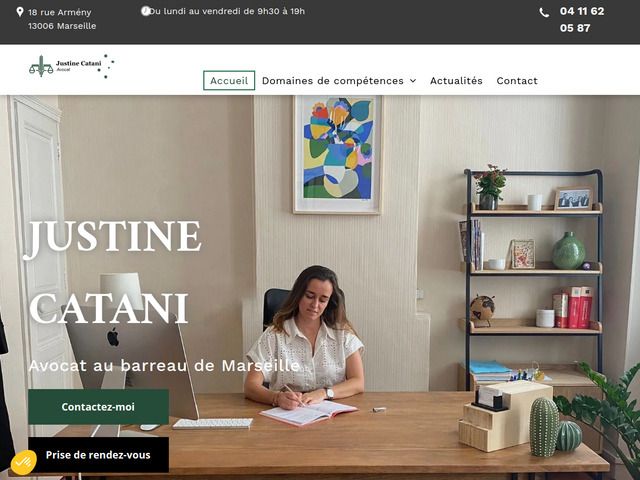 Maître Claire Duss, avocate à Mulhouse