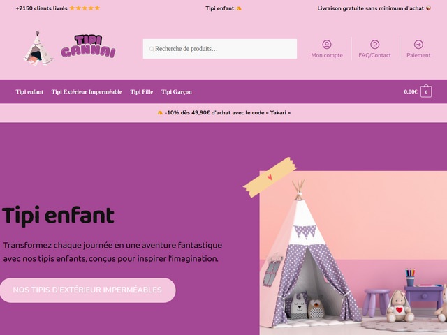 Tipi enfant
