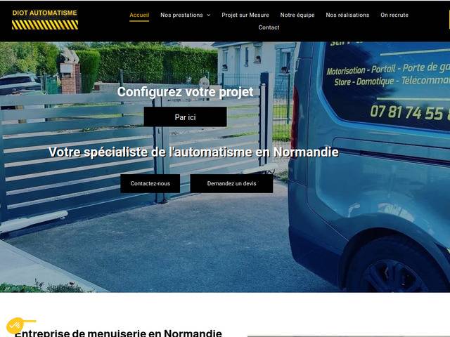 Installation de portails en normandie