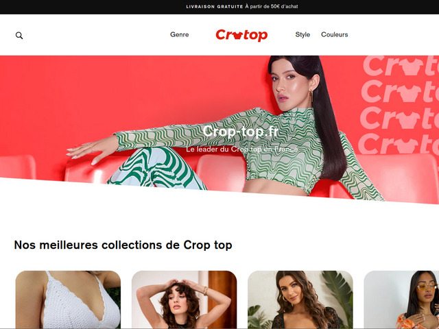 Crop-top.fr : la boutique crop top tendance en 2024