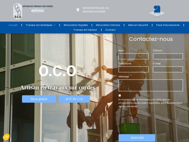 Faites appel  un cordiste  Marseille