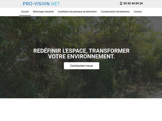 Installation de panneaux de démolition à paris