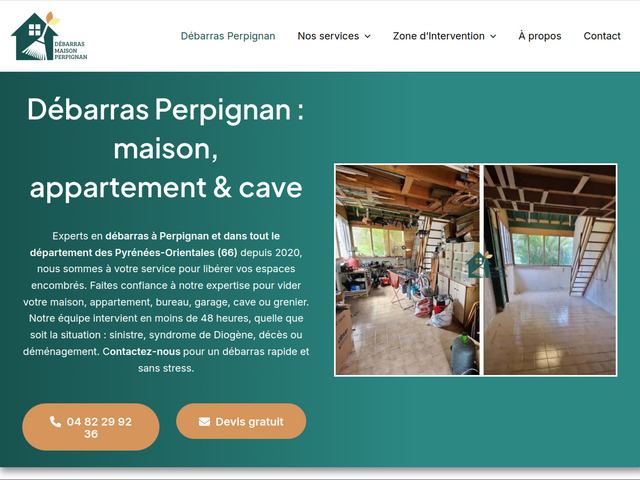 Débarras maison Perpignan