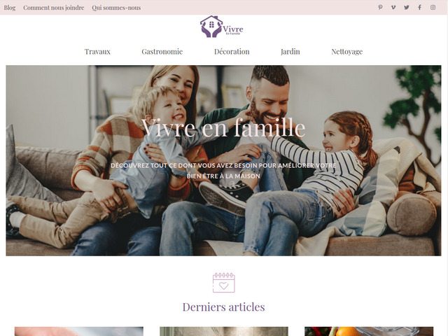 Vivre en famille