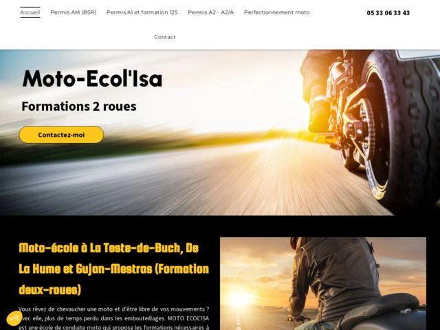 Moto-école à La Teste-de-Buch