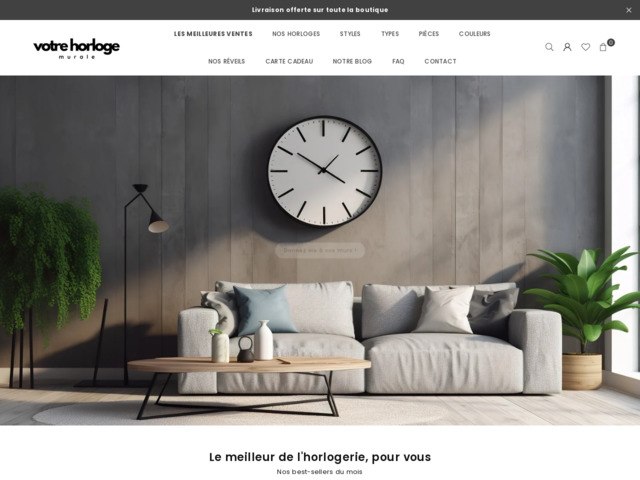 Votre horloge murale