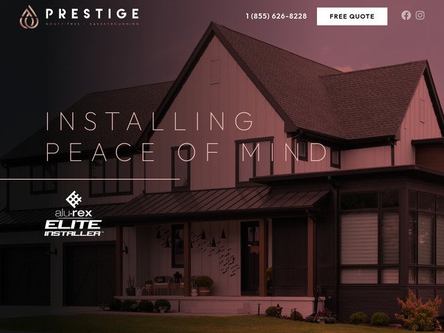 Prestige Eavestroughing