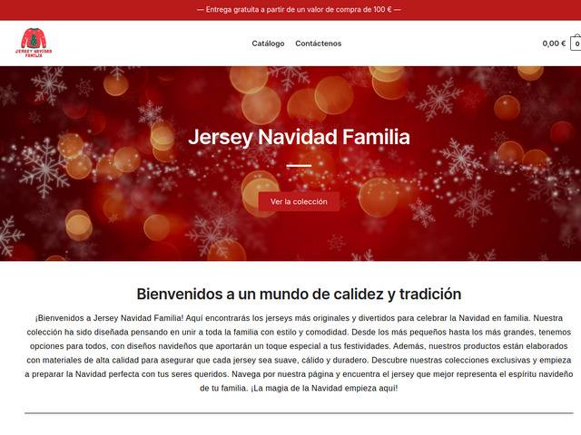 Jersey Navidad Familia