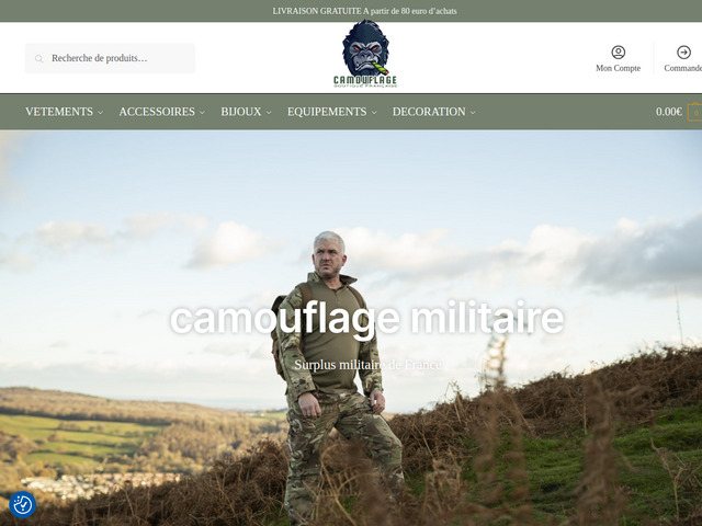 Surplus militaire - équipement authentique et tendance