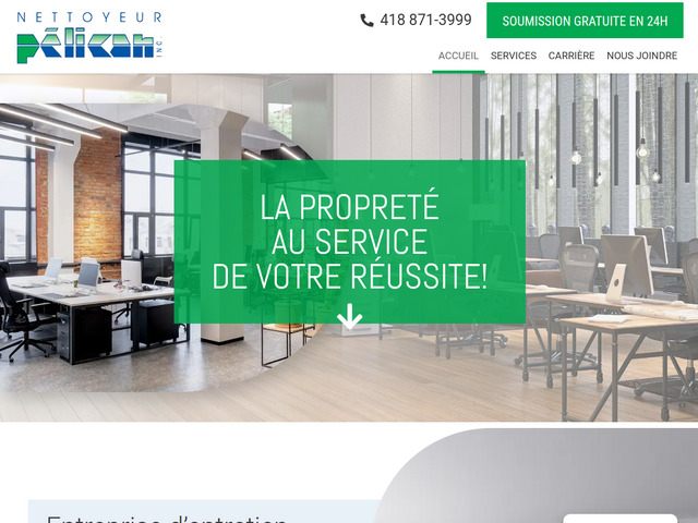 Entretien ménager commercial à québec