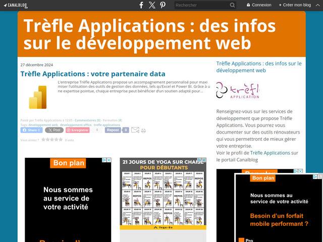 Le blog trfle applications : service de digitalisation