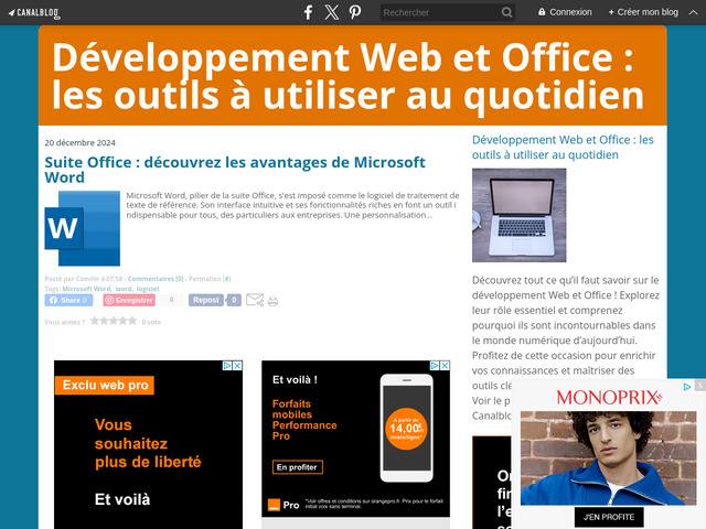 Développement web et Office : des outils pour optimiser vos données