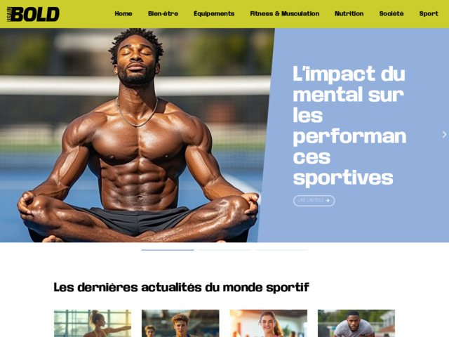 Usain Bold, le magazine des dernières actualités sportives