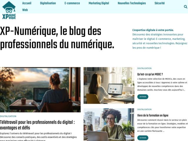 Xp-numérique, le blog du digital pour les professionnels