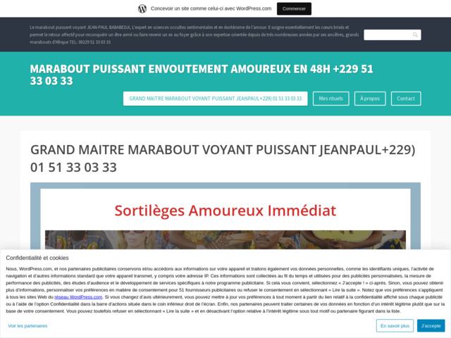 Puissant marabout envoûtement amoureux en 48h